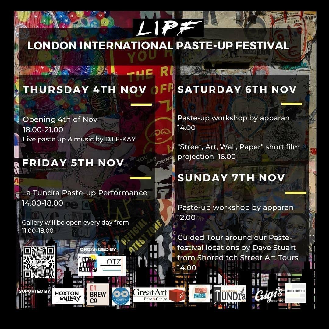 London International Paste-Up Festival 2021