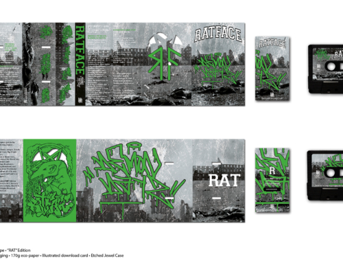 RATFACE “Demon Dayz” Etched Cassette Tape • “Rat” Edition