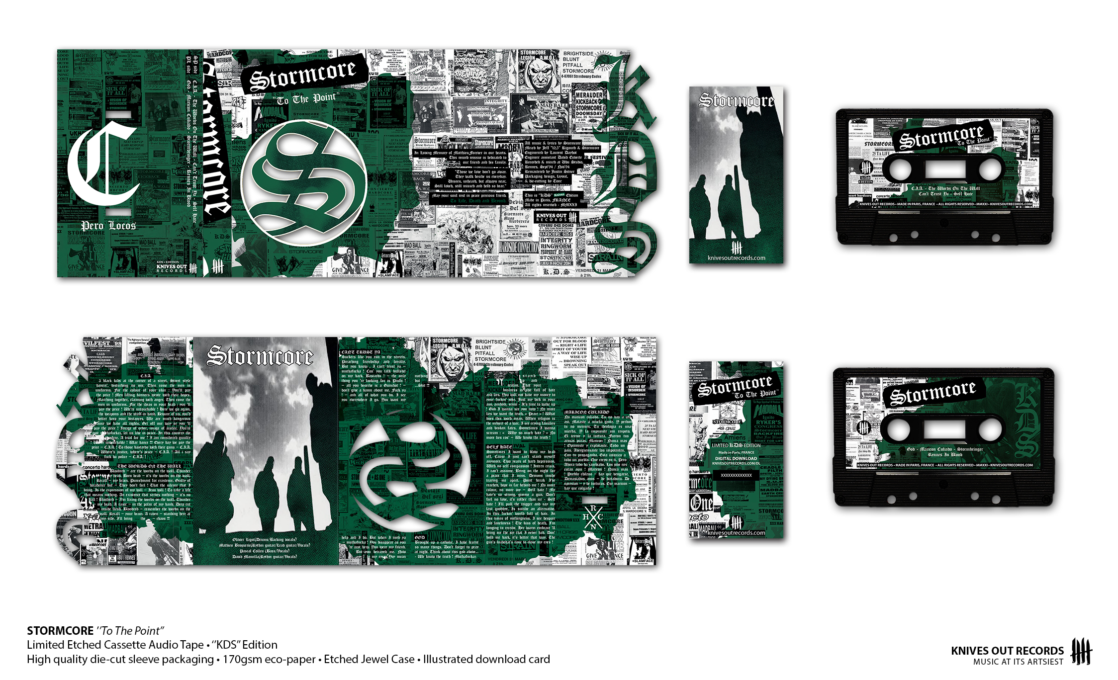 STORMCORE "To The Point" Cassette Audio Tape