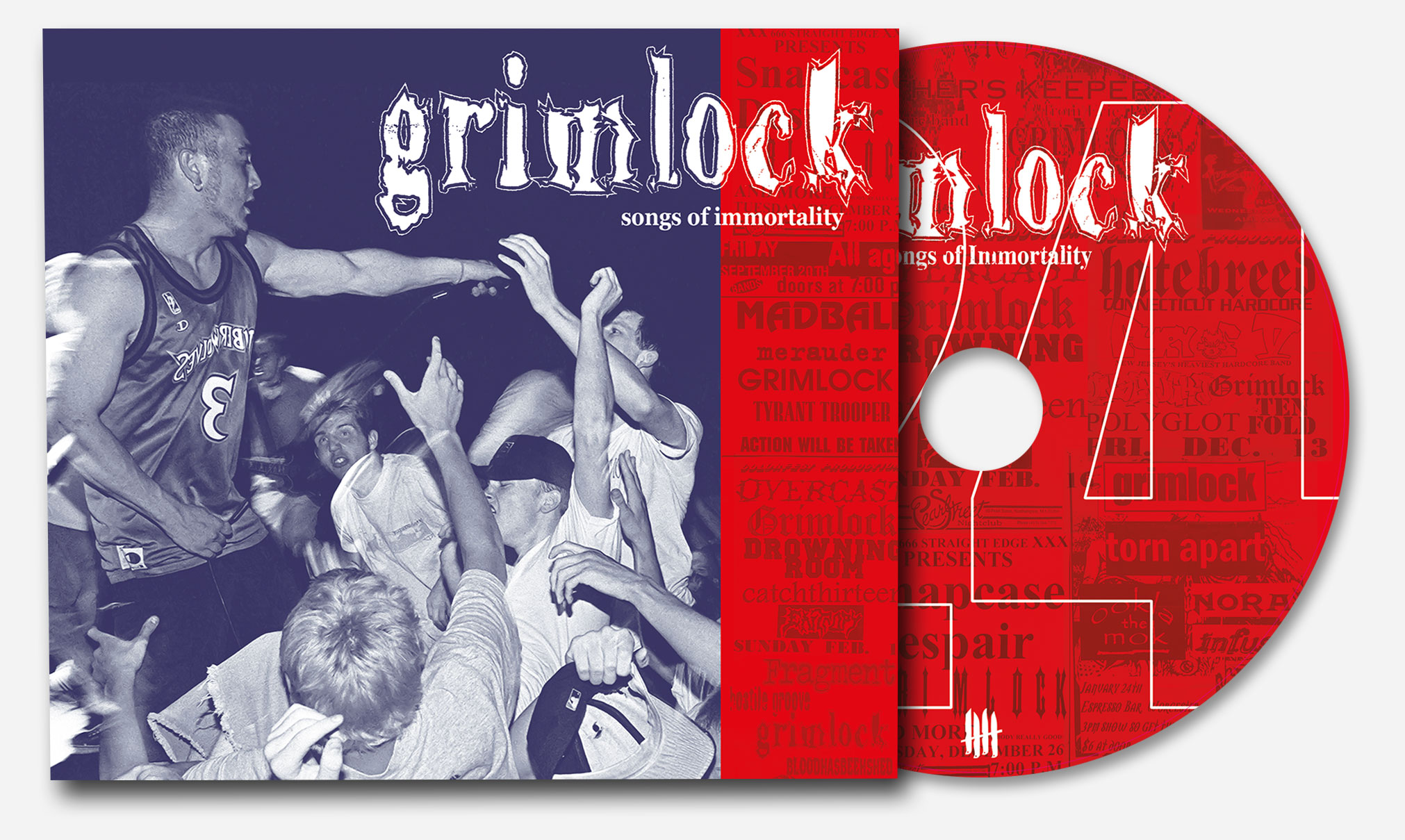 GRIMLOCK "Songs Of Immortality" Die-cut Digipack Enhanced CD