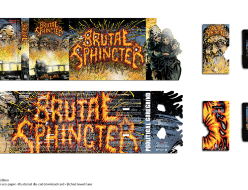 BRUTAL SPHINCTER “Analhu Akbar” Etched Cassette Tape • “Akbar” Edition