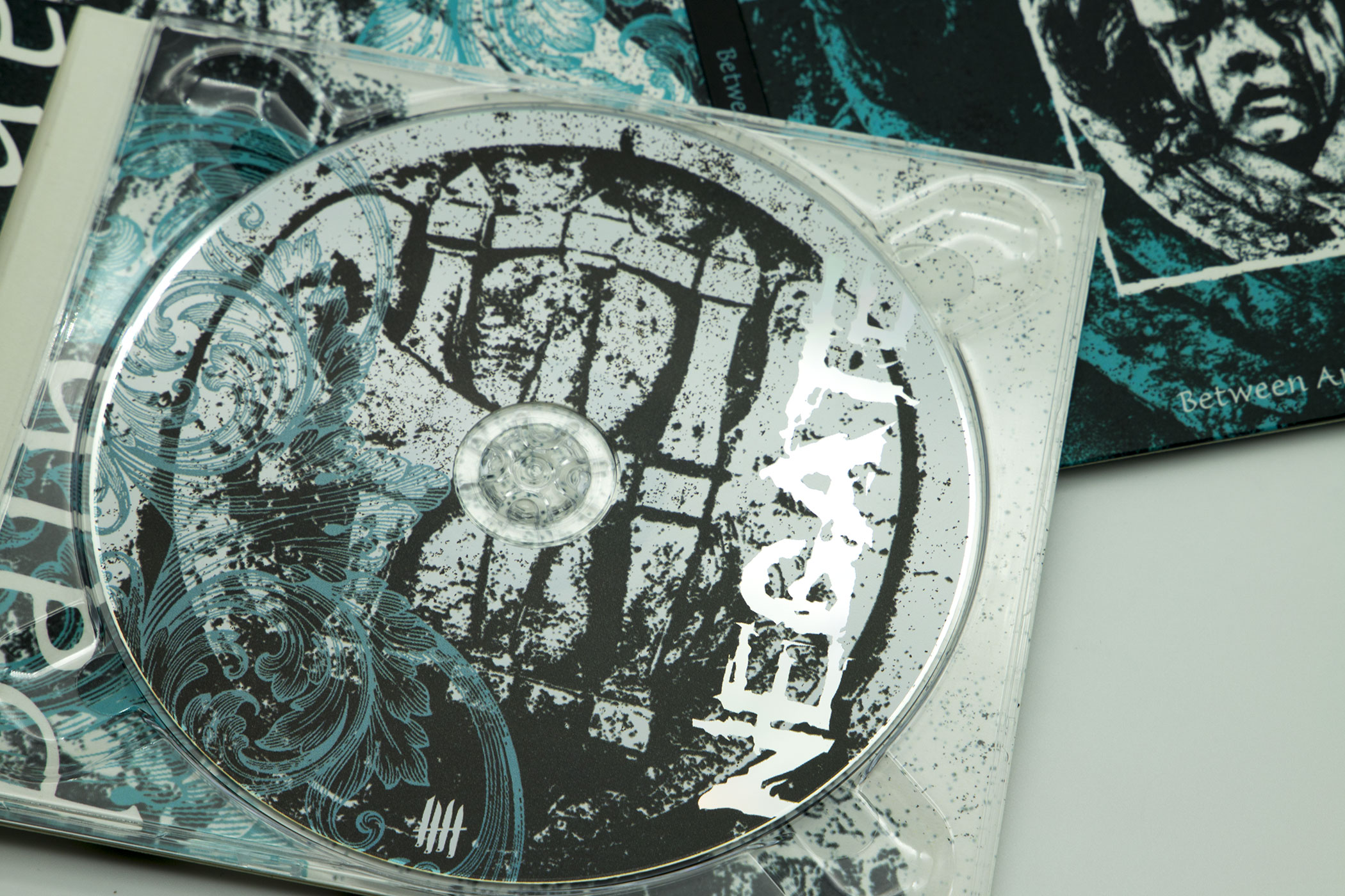 NEGATE "Between Anger and Pain" die-cut Digipack enhanced CD