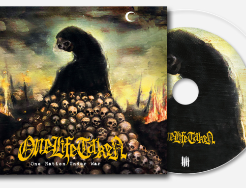 ONE LIFE TAKEN “One Nation Under War” Die-cut Digipack Clear CD