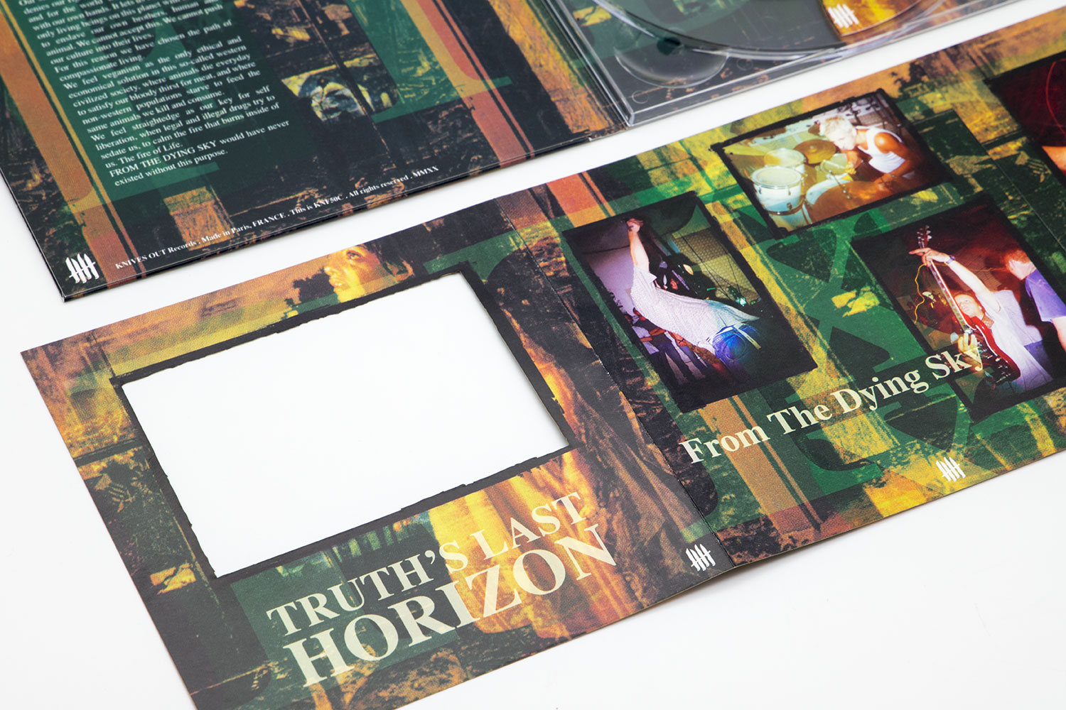 FROM THE DYING SKY "Truth's Last Horizon" Deluxe Digipack clear CD