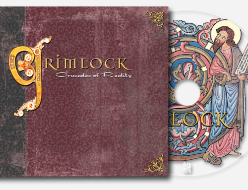 GRIMLOCK “Crusades of Reality” Die-cut Digipack Clear CD