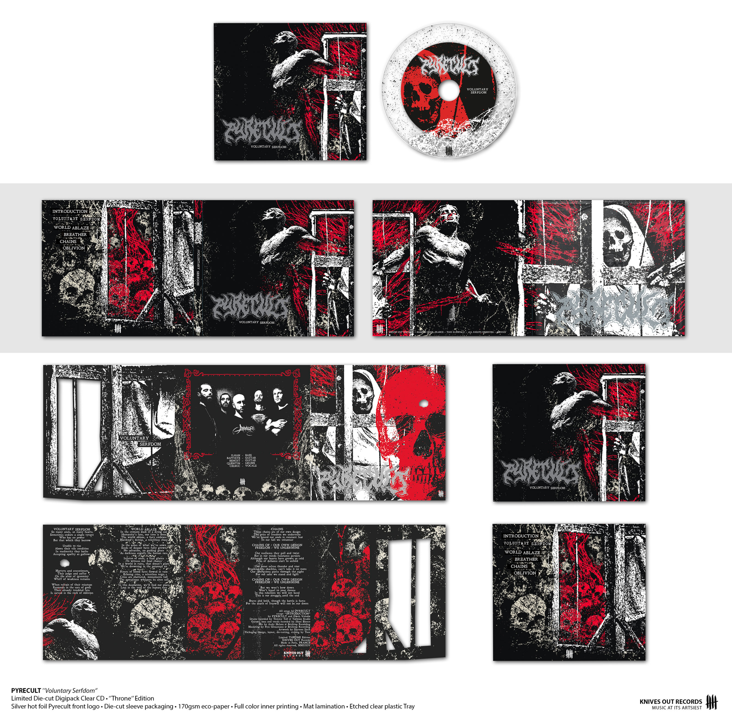 DIGIPACK CD – KNIVES OUT RECORDS | Music at its Artiest
