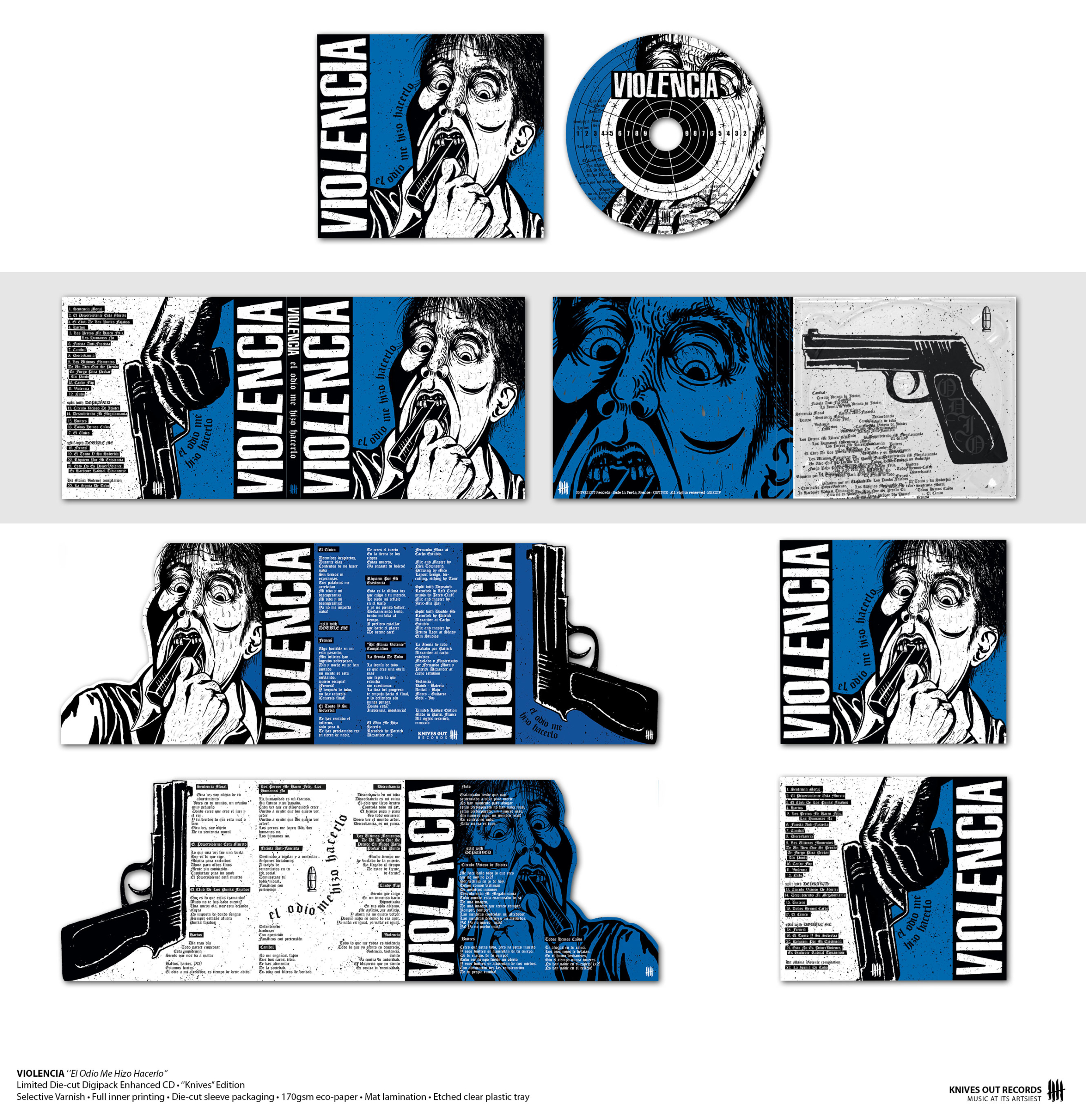 VIOLENCIA "El Odio Me Hizo Hacerlo", KNIVES Edition