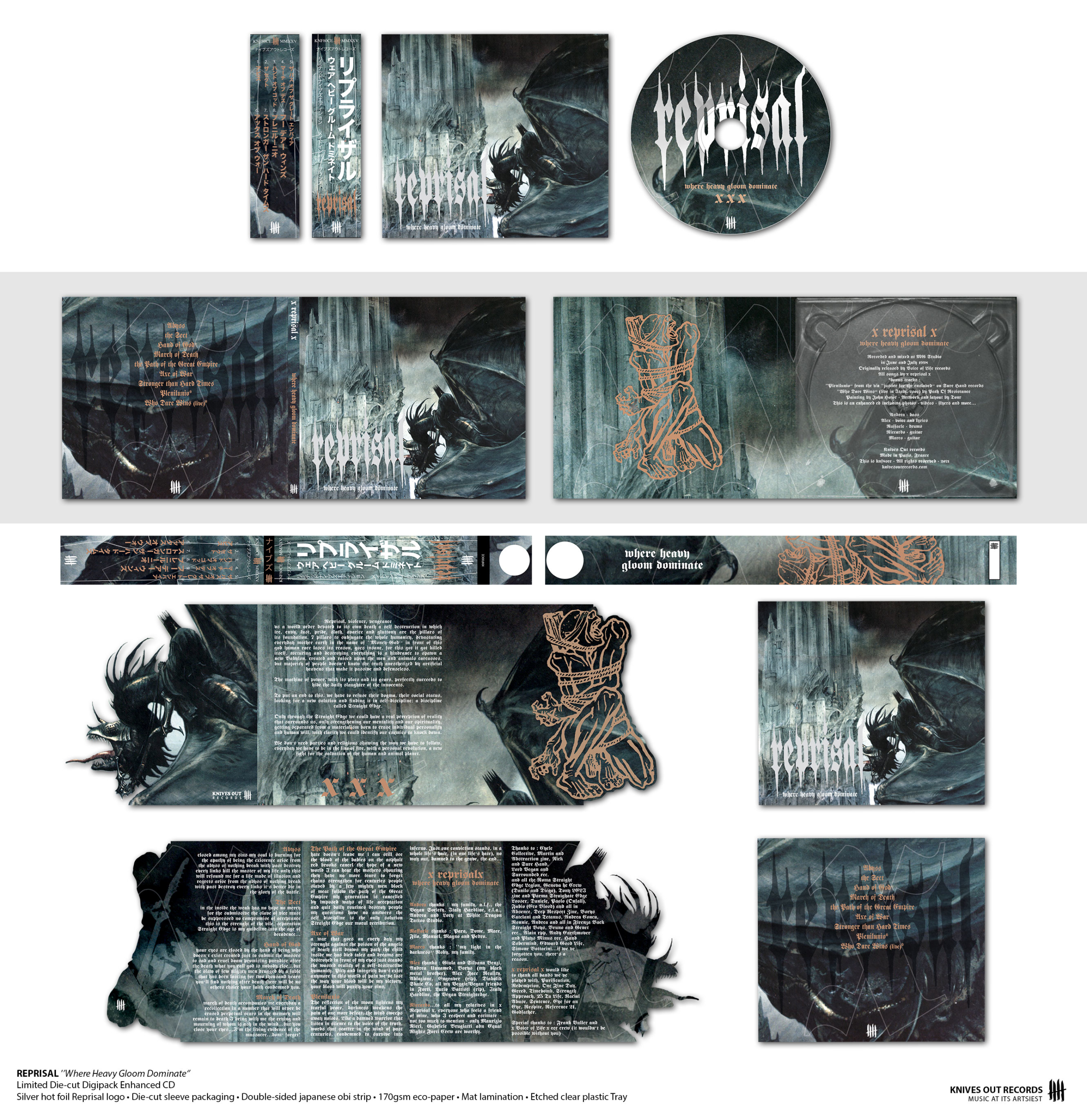 REPRISAL "Where Heavy Gloom Dominate"