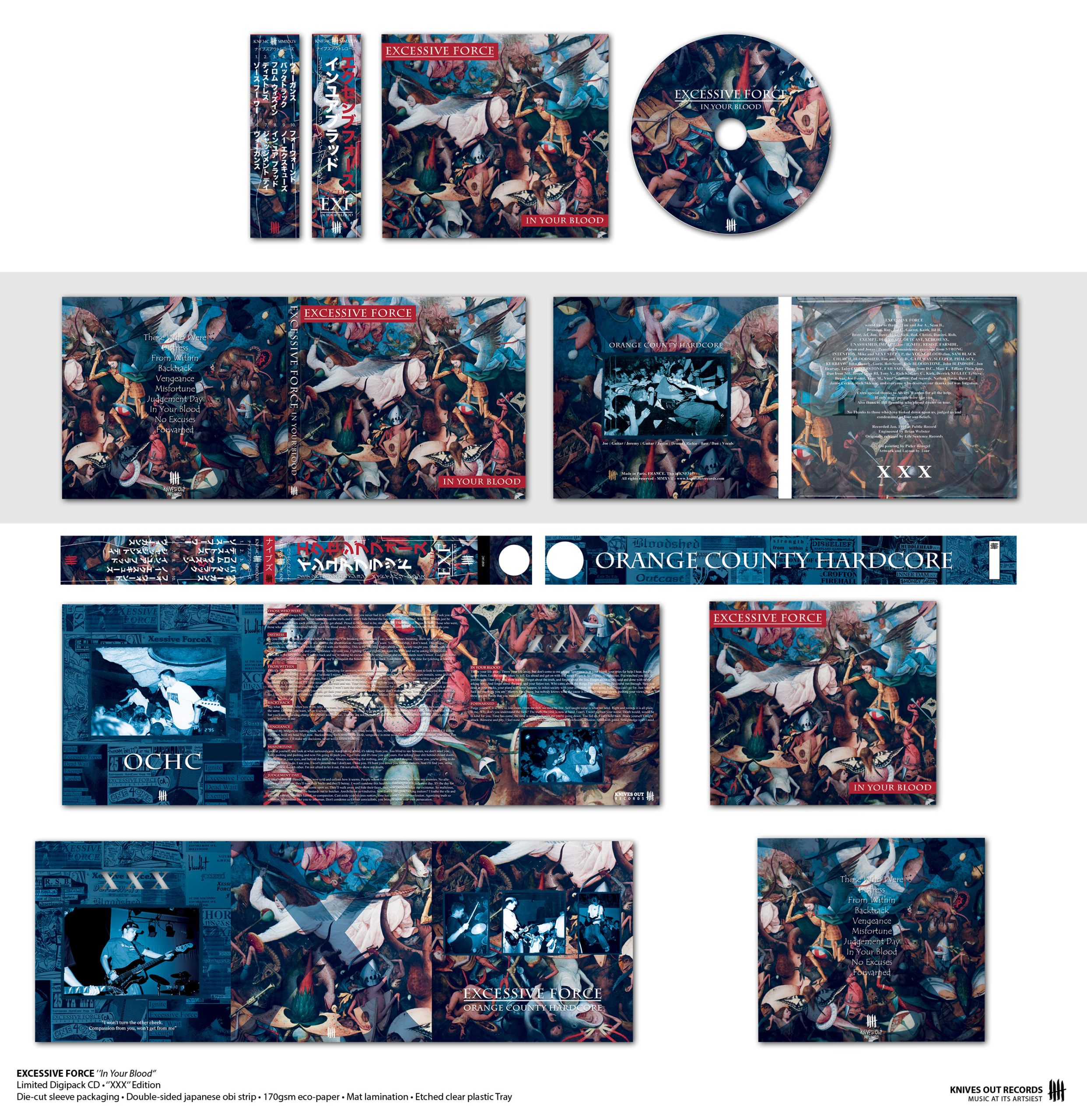 EXCESSIVE FORCE "In Your Blood"