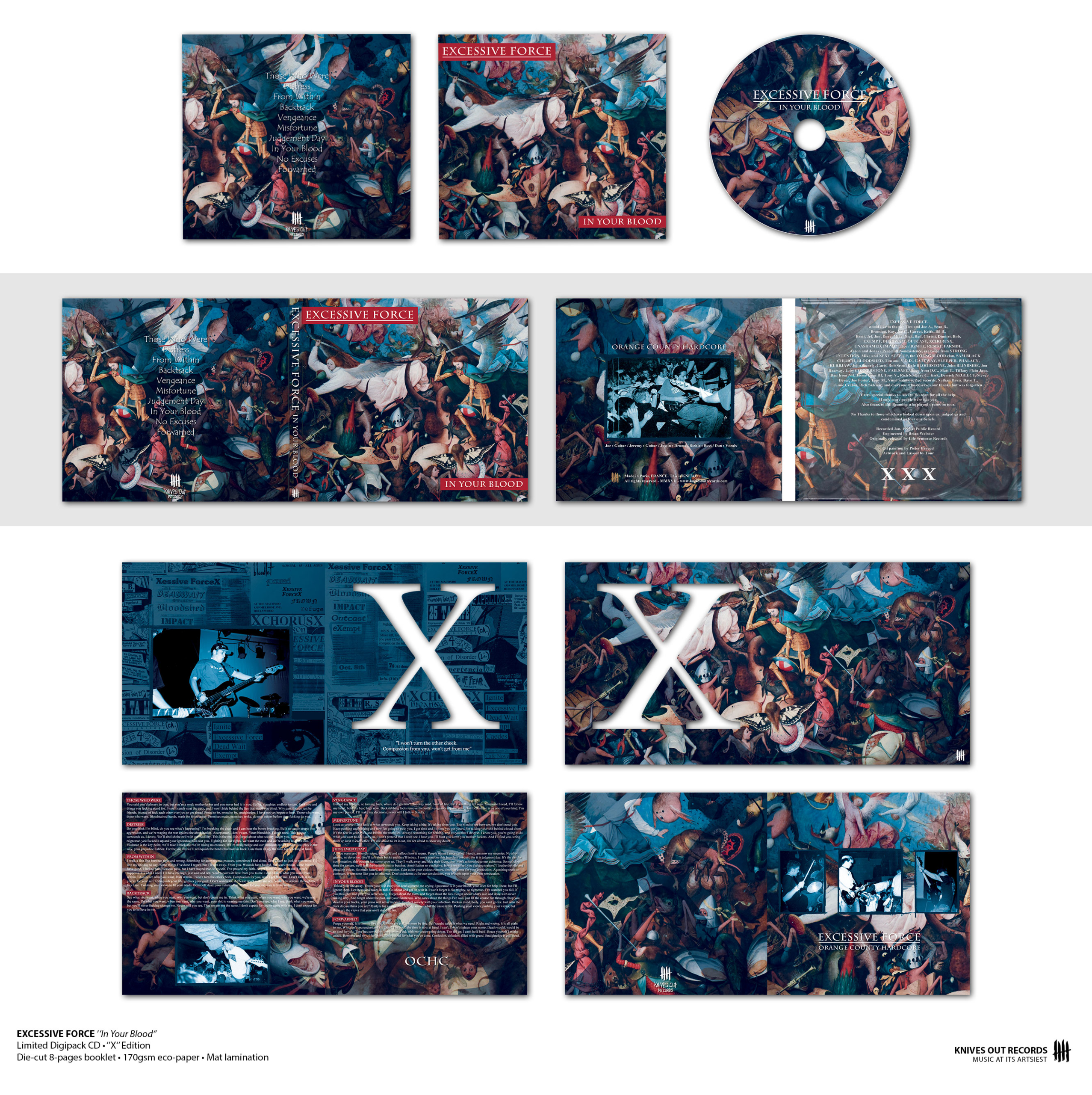 EXCESSIVE FORCE "In Your Blood"