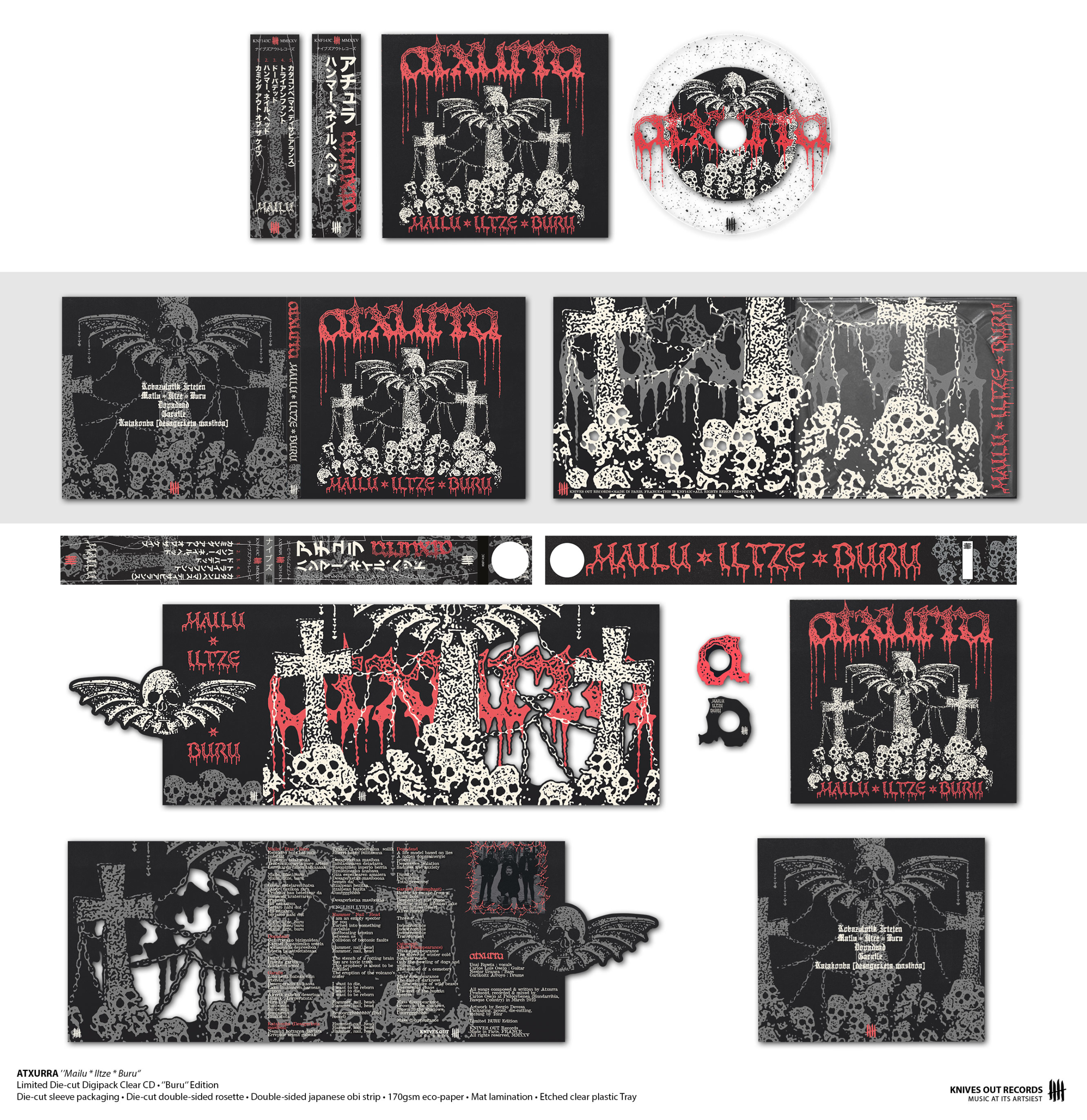 ATXURRA "Mailu * Iltze * Buru"