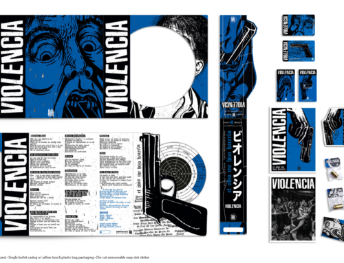 VIOLENCIA “El Odio Me Hizo Hacerlo” Picture Disc 10″ Vinyl •”Knives” Edition