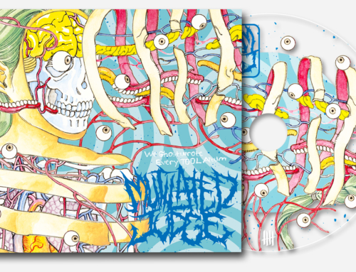 MUTILATED JUDGE “We Ghostwrote Every TOOL Album”  Die-cut Digipack Clear CD • “Totebag” Edition