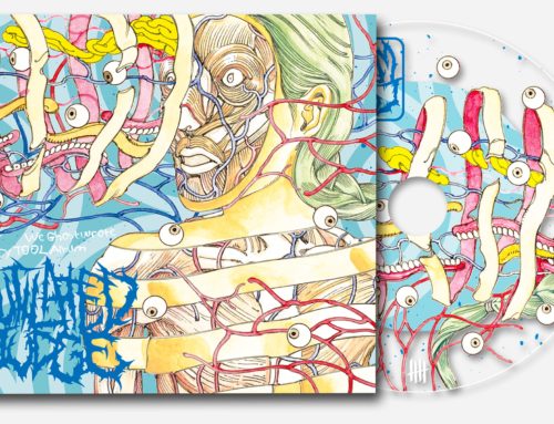 MUTILATED JUDGE “We Ghostwrote Every TOOL Album”  Die-cut Digipack Clear CD • “Chlorine” Edition