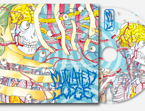 MUTILATED JUDGE “We Ghostwrote Every TOOL Album”  Die-cut Digipack Clear CD • “Totebag” Edition