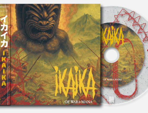 IKAIKA “of War & Mana” Die-cut Digipack Clear Gold CD