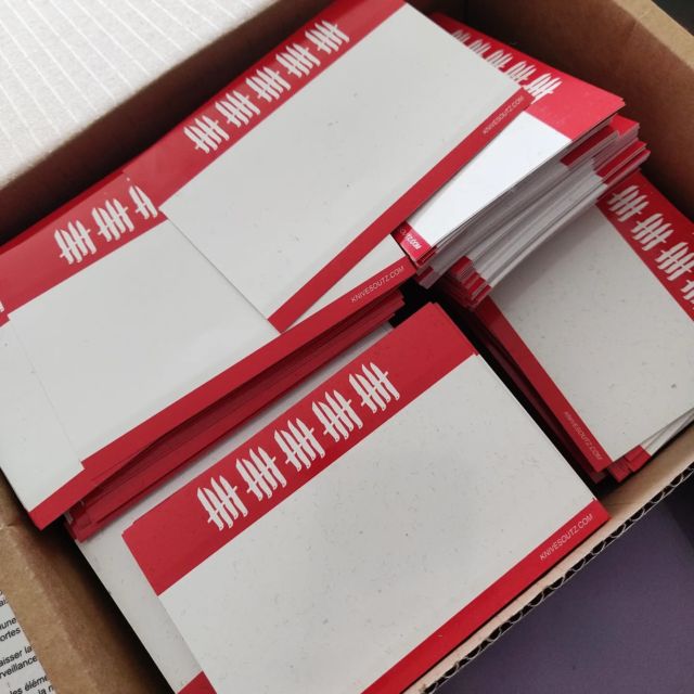 HELLO MY NAME IZ 
Blank outdoor stickers reprint.
IYKYK
Available again on our store

Follow us here @knivesoutz

#knivesoutrecords #knvz #knivesoutz #knivesout #paris #hellomynameis #art #diecutting #stickers #sticker #stickersculture #myname