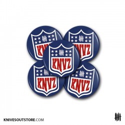 KNVZ "NFL" Badge|Magnet