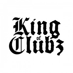 KING OF CLUBZ die-cut sticker
