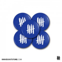 KNVZ "Logo" Badge|Magnet •...
