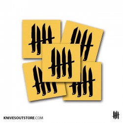 KNVZ "Logo" stickers •...