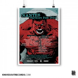 Affiche Nantes Hardcore...