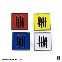 KNVZ "Logo" etched enamel...