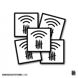 KNVZ "Wifiz" stickers •...