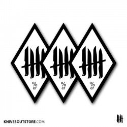 KNVZ "Percenter" stickers •...