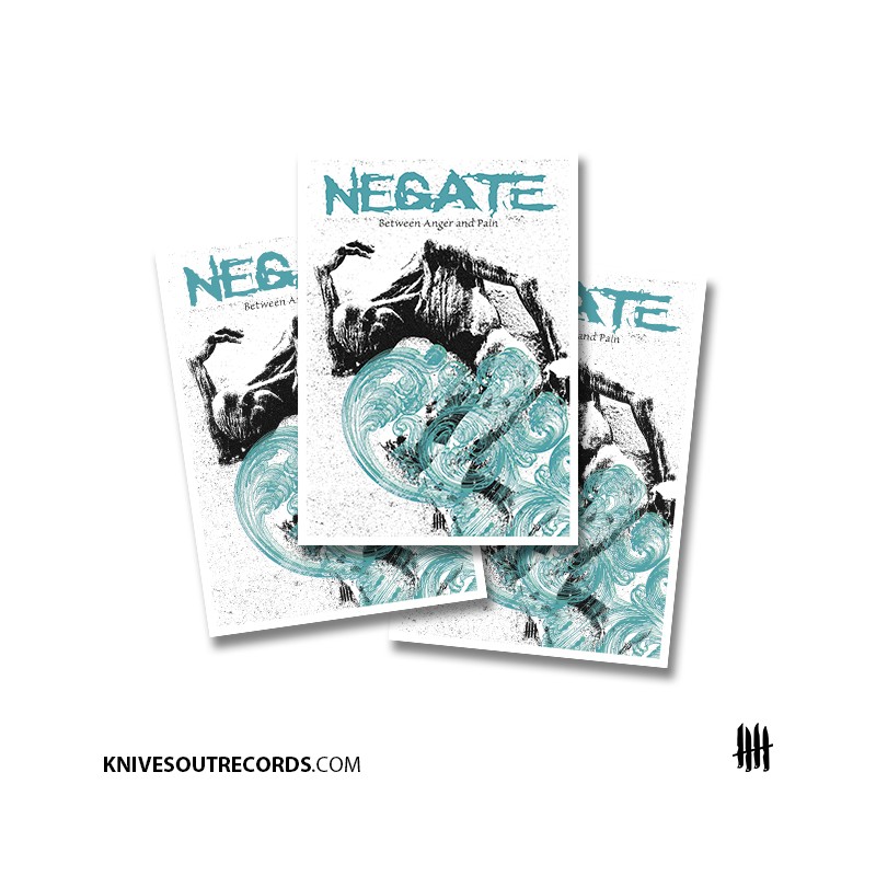 NEGATE A5 Flyer • 300gsm textured cardstock Paper