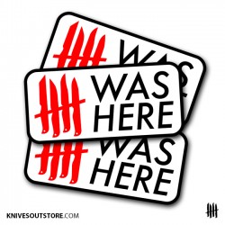 KNIVES OUT "Was Here"...