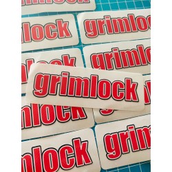 GRIMLOCK removable die-cut...